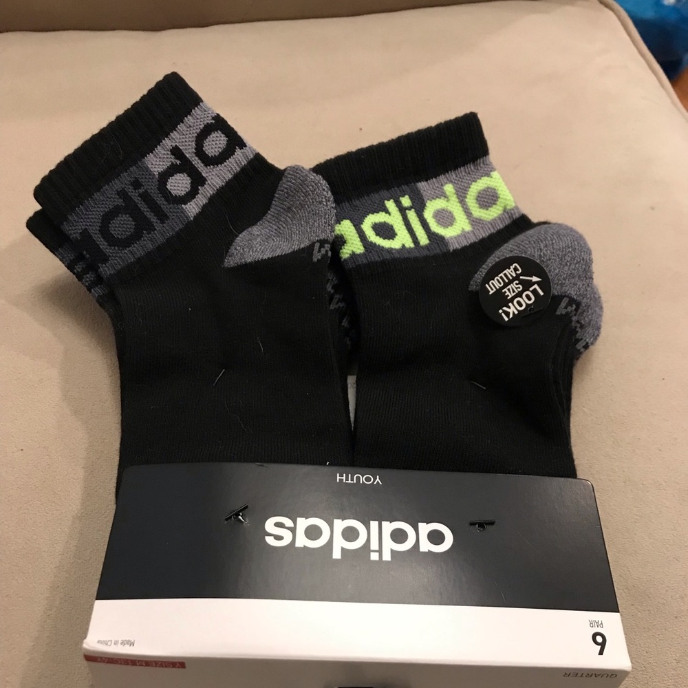 Adidas youth socks